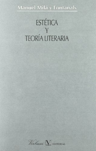 Portada de Estetica y teoria literaria