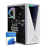 Mit der AMD Radeon Vega 7 erlebst du deine Spiele in guter Darstellung mit flüssiger Performance. Für hochauflösende Bilder bitte eine dedizierte Grafikkarte auswählen.