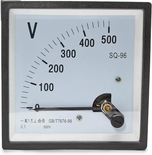 Voltmètre AC aiguille SQ-96 cadran analogique 450V jauge tableau