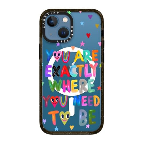Coque iPhone 13 Mini CASETiFY noire pour sécuriser vos déplacements