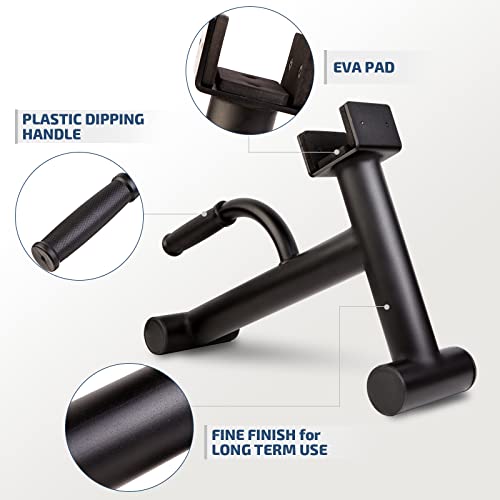 Tamisom Deadlift Jack Barbell Stand,Barbell Stand For Weight Training Home Gym Easily Unload And Load 600Lbs Barbell Plates For Deadlift Exercise #TOP4