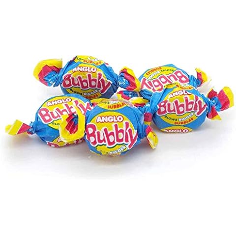 Barratt Anglo Bubbly Vegetarian Classic Mix Sweet, Bubblegum Flavour, 50 Pieces Cover