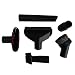 Produktbild SODIAL Universal Staubsauger Zubehoer Reinigungsset Pinsel Duese Fugenduese fuer 32mm & 35mm Standard Schlauch 6Stueck