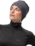 Jack Wolfskin Unisex REAL Stuff Cap Mütze, Ebony
