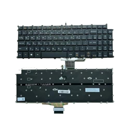 XIN-Korea Layout Backlit Laptop Keyboard, Compatible For LG �C Gram �C17Z990 17ZD990 17ZB990 17ZB990 17Z99 17Z990-R 17Z990-G(KR bl