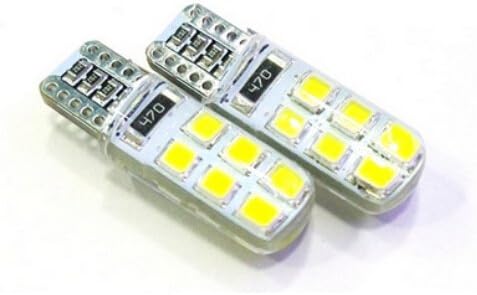 Best to Buy (6-PACK) T5/T10 2-Watt LED Bulb 12-30V AC/DC, 12SMD2835 2W White Color (Jc10 Bi-pin 10-18w Replacement)