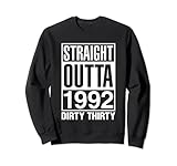Photo Gallery straight outta 1992 dirty 30 trenta divertente regalo di 30° compleanno felpa Photo Gallery straight outta 1992 dirty 30 trenta divertente regalo di 30° compleanno felpa
