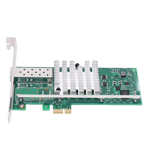 Tarjeta de Red 10GB PCI E con Puerto 10G SFP Ethernet Fibra y Controlador 82599EN, Compatible con Windows Server, Centos, Ubuntu y Freebsd miniatura 1