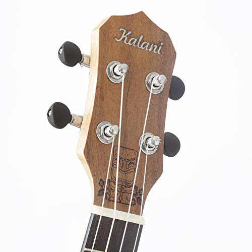 UKULELE CONCERTO 24 MAORI SERIES KAL 420 CK FRISO E ROSETA EM ABS C/BAG KALANI KOA