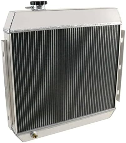 4 Row Aluminum Radiator For Chevy Bel Air/One Fifty Series/Two Ten Series 1955 1957 55 56 57 4 Row Radiator