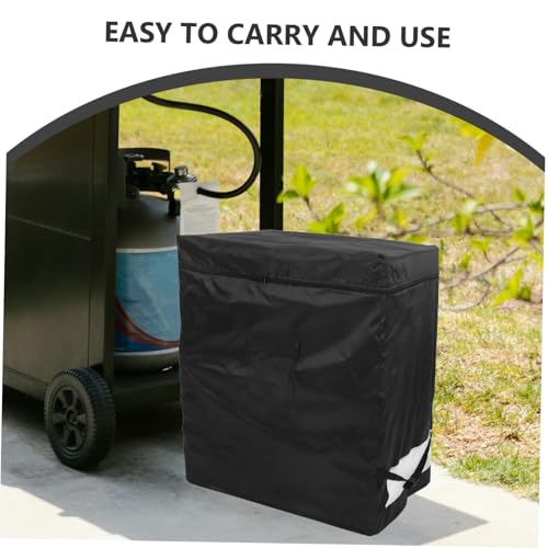 Housse congélateur vertical bâche protection Oxford imperméable - 4