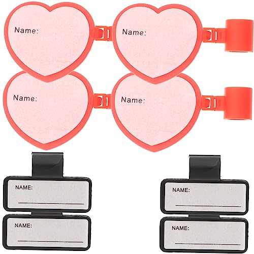 Tubes de stéthoscope identification réutilisable ABOOFAN avec cartes nom
