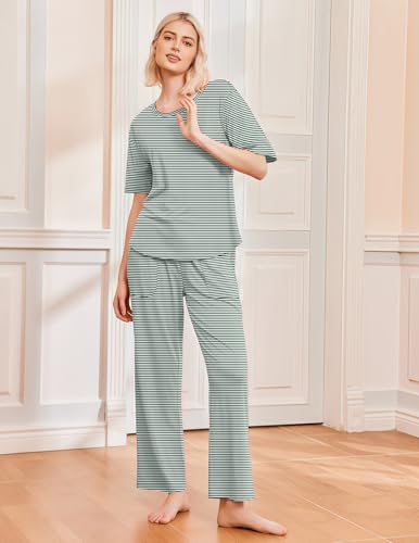 45% Off Ekouaer 2-Pack Women's Pajama Sets with Code - Image 4