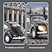 Kodbiby Remote Control Car, 1:16 Scale Classic Beetle 1950 Model Toys Car for Teens, 2.4GHz 4CH RC Car Rear Wheel Drive with LED Ligjhts and Rechargeable Battery, Birthday for Teens Adults