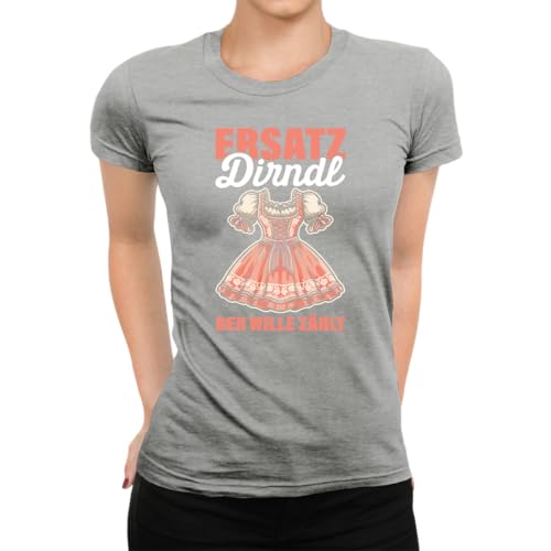 Maglietta da donna Dirndl Wille, grigio., XXXL