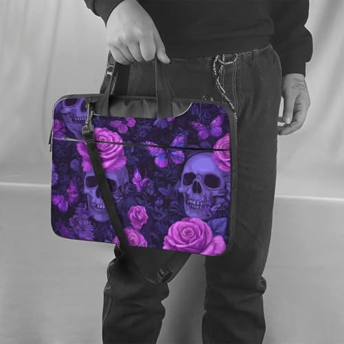 Bolsa para portátil impermeable 14 pulgadas diseño calaveras miniatura 2
