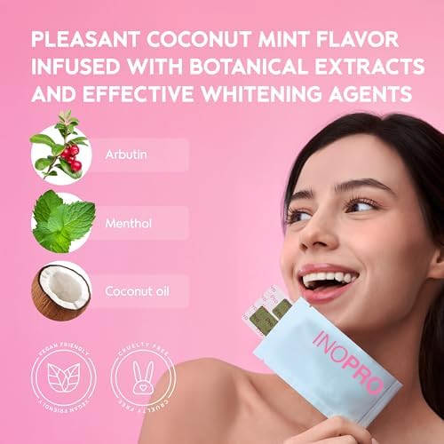 InoPro Teeth Whitening Strips 14 Treatments Kit — alternate angle