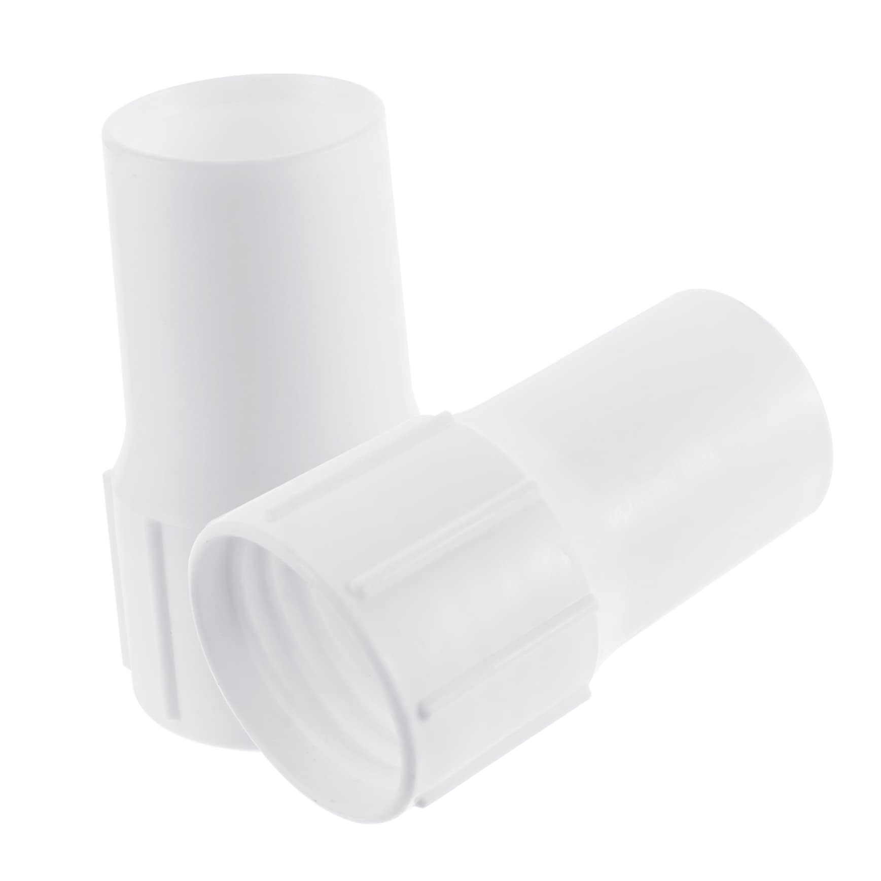 BCOATH Pool Vacuum Head 2pcs Hose Connection Port Swimming Pool Vacuum Swivel Cuff Hose The Swim Pool Supplies Swimming Pool Clean Tools Vacuum Hose Plastic White Thread Connector