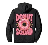 Cute Donut Squad Costume Sprinkle Party For Women Employees Pullover Hoodie