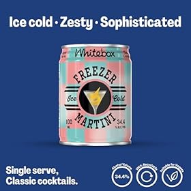 Buy WHITEBOX COCKTAILS Single Serve Classic Freezer Martini for Ultimate Chill and Flavor – WHITEBOX COCKTAILS