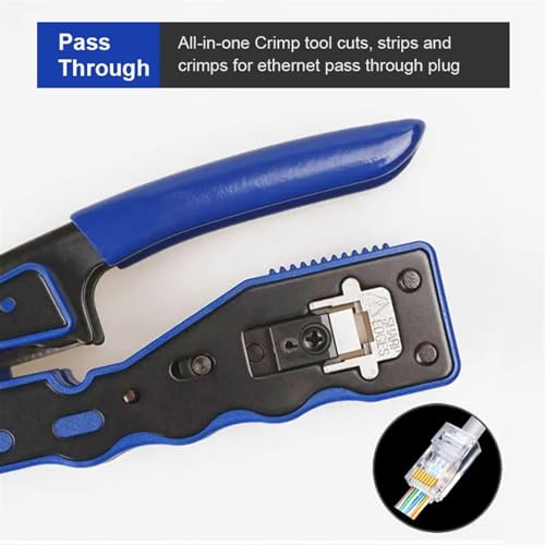 Coupe-fil for Cat6a Cat5 et pince de sertissage réseau multi-usage - 3