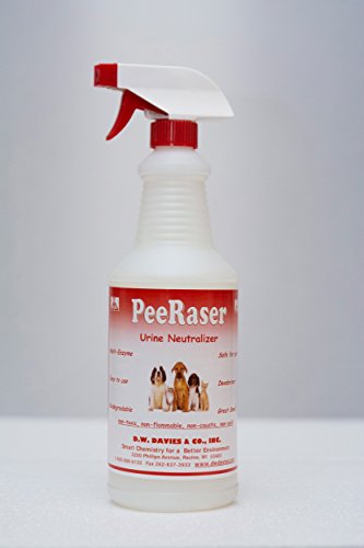 D.W. Davies PeeRaser Enzymatic Urine and Odor Remover, Fresh Scent (1 Quart (x2))