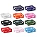 Produktbild Silikon Uhrenarmband Schlaufe,22 PCS/11 Pair Armbanduhr Schlaufe Verschlussring Kompatibel 22mm Uhrenarmband Keeper Ersatz Uhrenband Schlaufe Halter