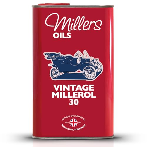 Aceite para motor Vintage Millerol 30 SAE, 1 litro miniatura 1