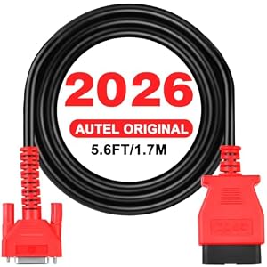 Autel Original OBD2 Main Test Cable, 5.6ft...