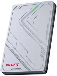 Case HD Externo SSD/HD SATA 2,5", USB 3.1, RGB LED, Portátil