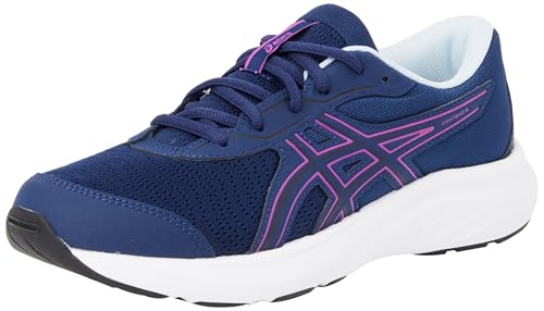 ASICS Jungen Contend 9 Gs Sneaker, Blue Expanse Bold Magenta, 40 EU