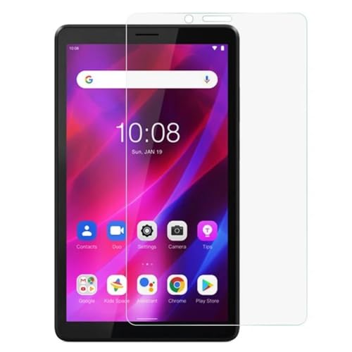 DUX DUCIS Protector de pantalla de vidrio templado 2D para Lenovo Tab M7 de 7 pulgadas, 3ª generación 2021, paquete de 2, transparente