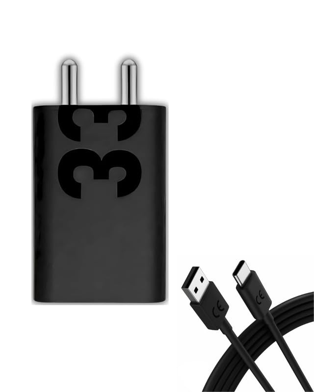 30W Car Charger for Apple iPad Pro 13 (2025) Original QC Adapter Type C 3.0A High Speed Fast Turbo Charge QC 3.0 Smart SinglePort with 1m Type-C Red Charging & Sync Cable (Black, 33W, SZ.1B)-picture-11
