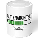 JUNIWORDS Spardose Sparbüchse, Gartenarchitekt Loading (6197339)