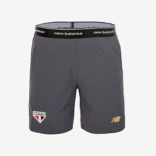 Bermuda Masculina NB Viagem SPFC 2025, Cinza Blacktop, G