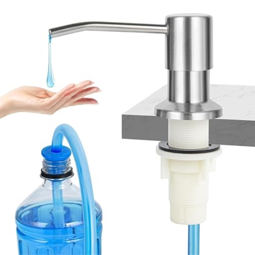 Dispenser Detergente Embutido Granito Mangueira Cuba Pia Aço