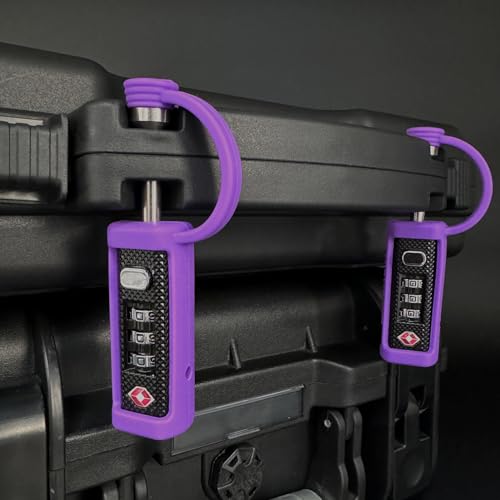 Image of LAFENLIN TSA Approved Firearm Travel Case Locks, Gun Case Hard Pistol Cases Lock Gun Carrying Case Lock, Cut-Proof Case TSA Padlocks for Rifles /Revolver /Handgun /Camera Hard Cases