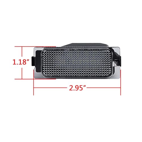 Piloto de matrícula premium para Ford Edge con acabado preciso 2