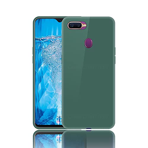 Image of Case Creation Luxurious OG Series for Realme 2 Pro Case Cover,Anti-Dirty Slim Case Frosted Matte Cute Candy TPU Raised Bezel (Splash of Color) Back Cover for Realme 2 Pro -Wine Green