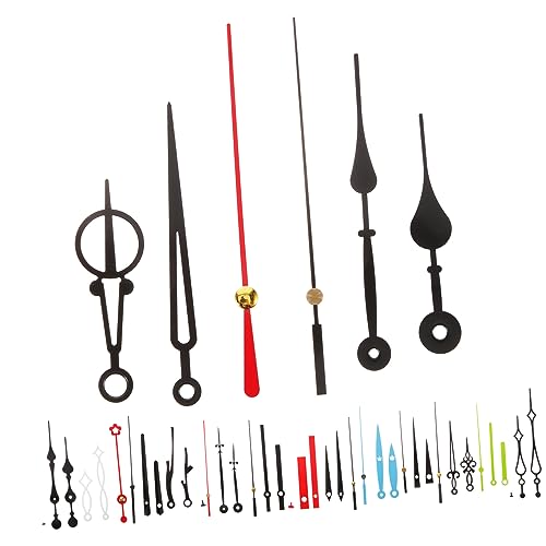 FRCOLOR 15セット 時計の針 交換用 プラスチック製 無音 クロックムーブメント対応 修理用時計部品 軽量設計で 取り付け簡単 アクセサリー