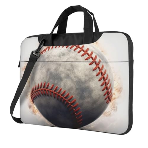 Sac pour ordinateur portable imprimé baseball, cabas mixte pour le travail et le quotidien