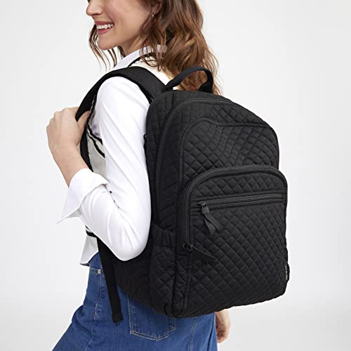 Image of Cotton Campus Backpack, Perennials Noir Dot