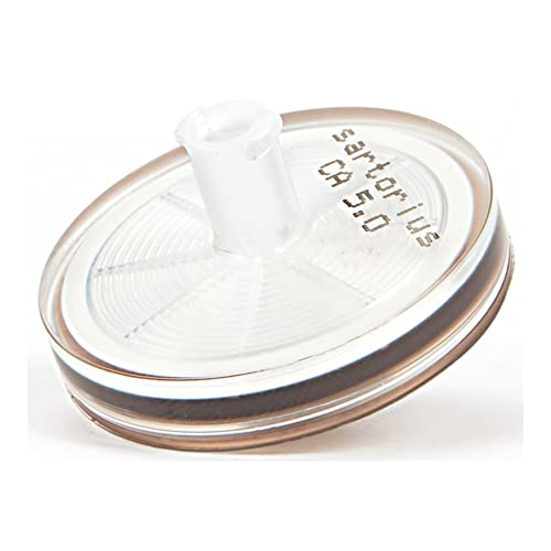 Image of Sartorius Minisart 17594----------Q NML Syringe Filter with Male Luer Lock, SFCA Membrane, Non Sterile, Brown, 5m Pore Size (Pack of 500)