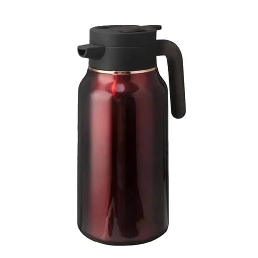 Thermal Coffee Carafe 51oz - 36 Hours Coffee Thermos- Insulated 304 Stainless Steel Hot Beverage Dispenser - Coffee Carafes For Keeping Hot/Cold Coffee, Tea, Water, Drink Dispenser for Parties