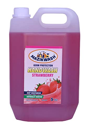 MAZIK WASH Liquid Soap for Handwash Strawberry_5L Gel - MAZIKWASH -15