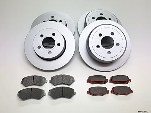 Disques de frein avant arrière Dodge Nitro pour trajets montagne