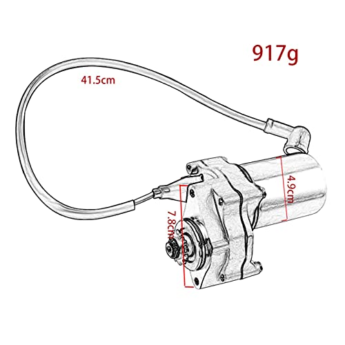 Motor de arranque de 3 parafusos durável com peças de substituição de para 50cc 70cc 90cc 110cc 4 te