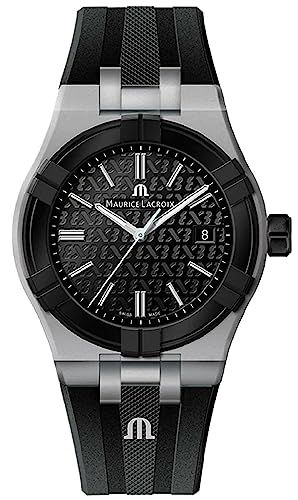 Maurice Lacroix Men's AI2008-20YZ0-200-0 Aikon Tide Special Edition FIBA Grey/Black Watch