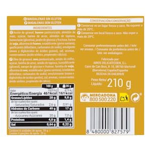 Lot de 2 cupcakes sans gluten 210 g