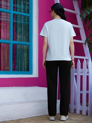 Image of ZEYO Night Suit for Women's Printed Night Dress of Top and Pyjama